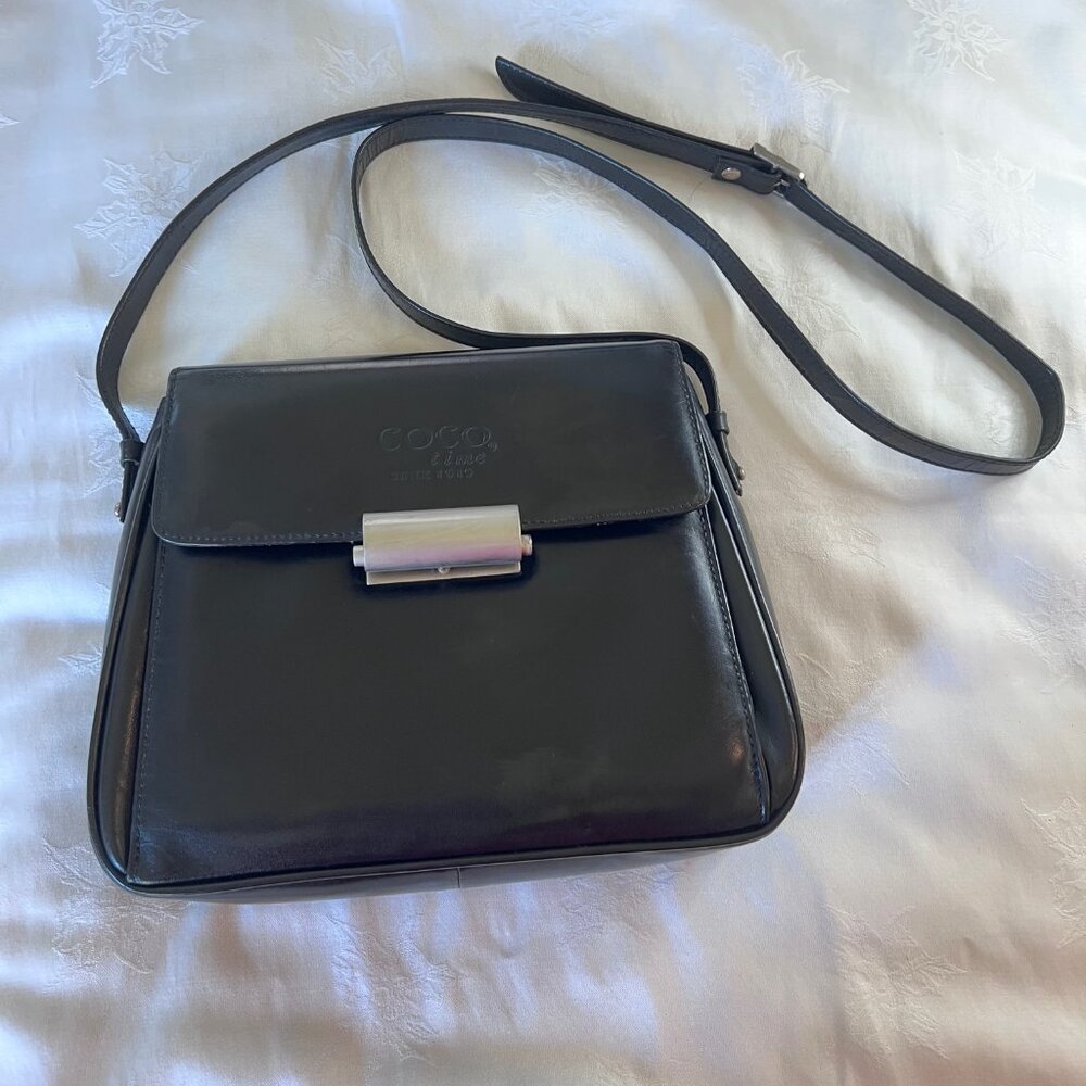 Vintage 1940's Coco Paris Embossed Shoulder Bag